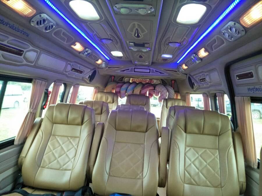 ภาพรวมรถตู้ แบบต่างๆ